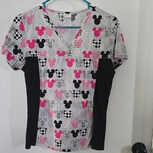 Mickey Mouse Kids Shirt - Pink and Black